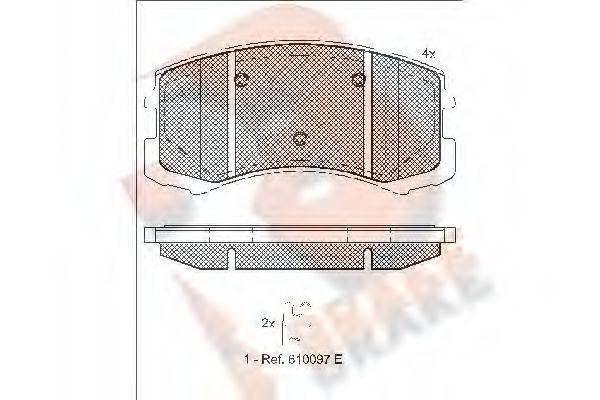 R BRAKE RB1618