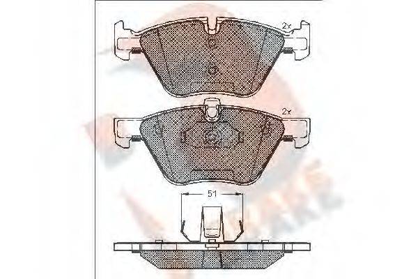 R BRAKE RB1683