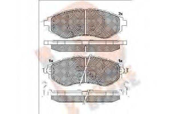 R BRAKE RB2040