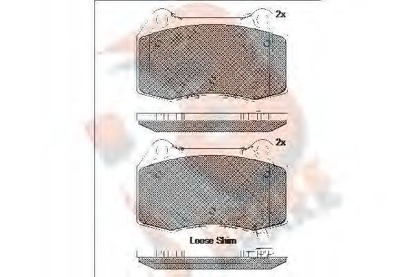 R BRAKE RB2096