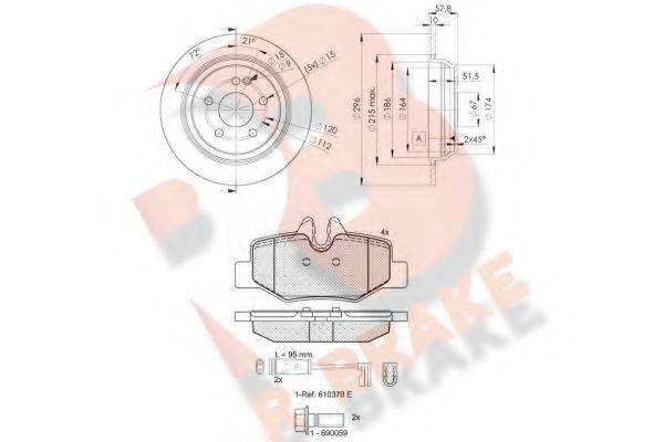 R BRAKE 3R16760416