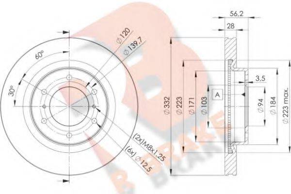 R BRAKE 78RBD27113