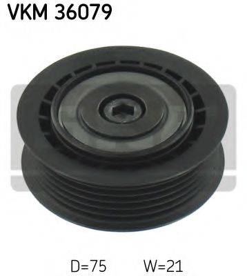 SKF VKM36079 Паразитний / провідний ролик, полікліновий ремінь
