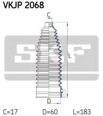 EKG 984101 Комплект пильника, рульове керування