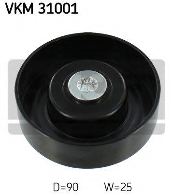 SKF VKM31001 Паразитний / провідний ролик, полікліновий ремінь