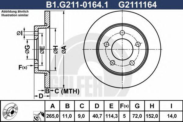 GALFER B1.G211-0164.1