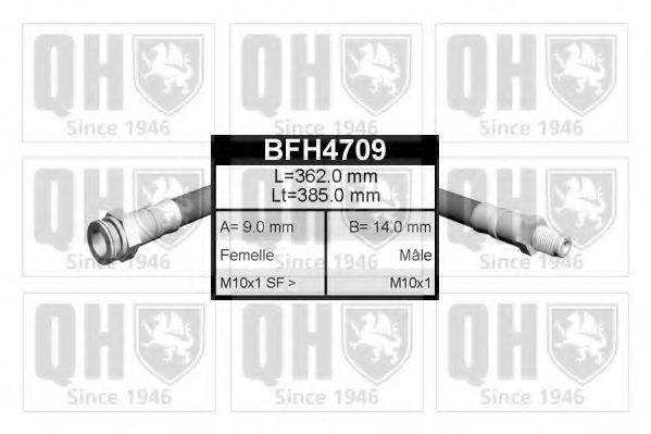 QUINTON HAZELL BFH4709 Гальмівний шланг