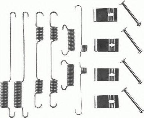 OJD (QUICK BRAKE) 652 Комплектуючі, гальмівна колодка