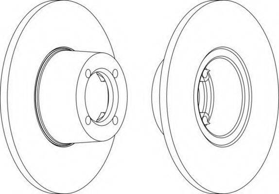 BRAKE ENGINEERING 955267 гальмівний диск