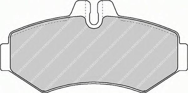 FERODO 23021 Комплект гальмівних колодок, дискове гальмо