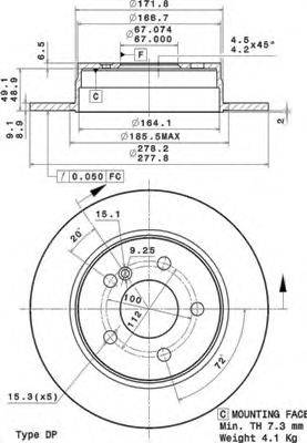 BREMBO 08.A737.11