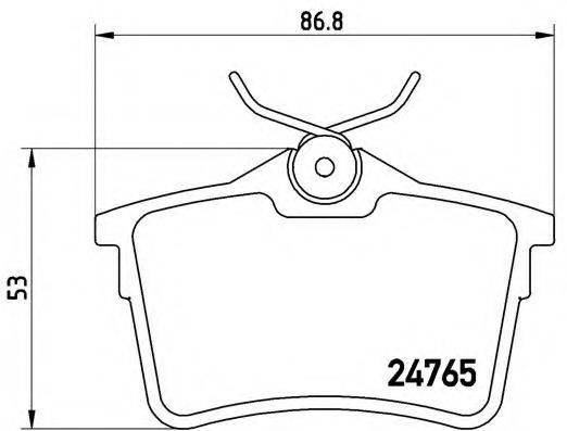 BREMBO P 61 084