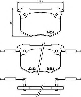 BREMBO P 68 011