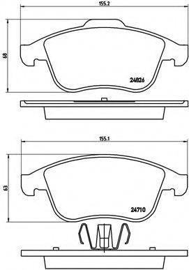 BREMBO P 68 047