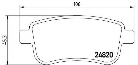 BREMBO P 68 054