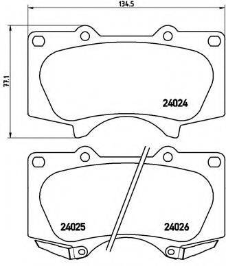 BREMBO P 83 102