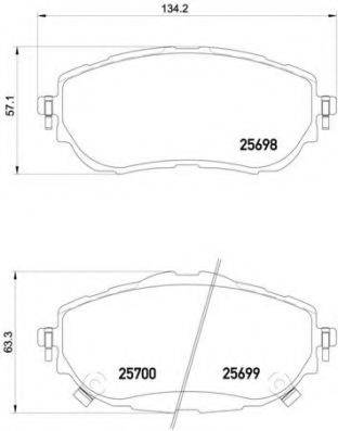 BREMBO P 83 150