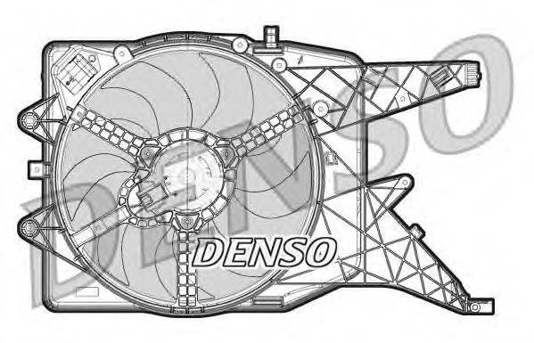 DENSO DER20011 Вентилятор, охолодження двигуна