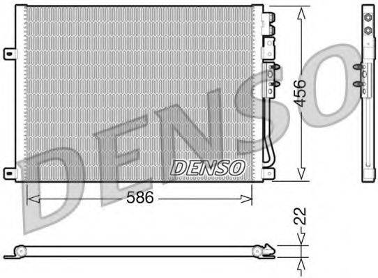 DENSO DCN06009 Конденсатор, кондиціонер