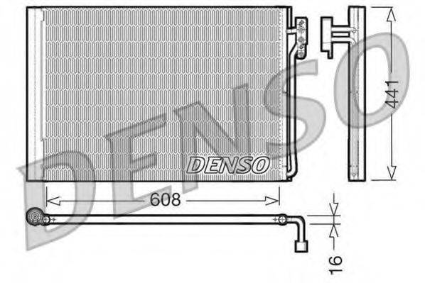 DENSO DCN14001 Конденсатор, кондиціонер