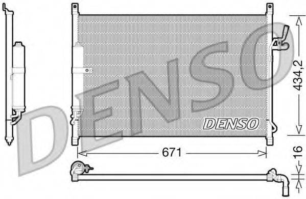 DENSO DCN46015 Конденсатор, кондиціонер