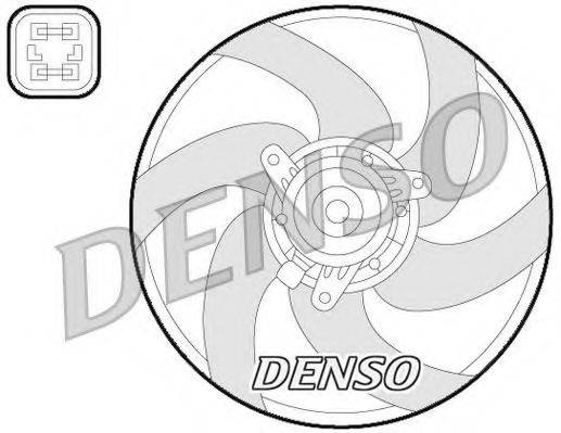 DENSO DER21022 Вентилятор, охолодження двигуна