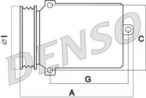 DENSO DCP02027 Компресор, кондиціонер
