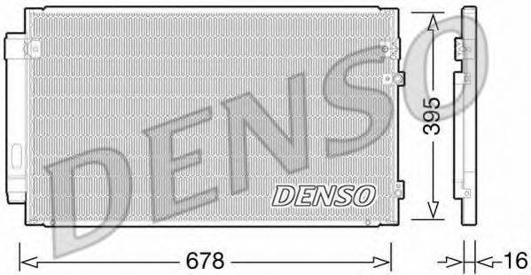 DENSO DCN51012 Конденсатор, кондиціонер