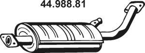 WALKER 18640 Середній глушник вихлопних газів
