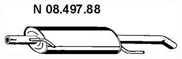 ROSI 40463 Глушник вихлопних газів кінцевий