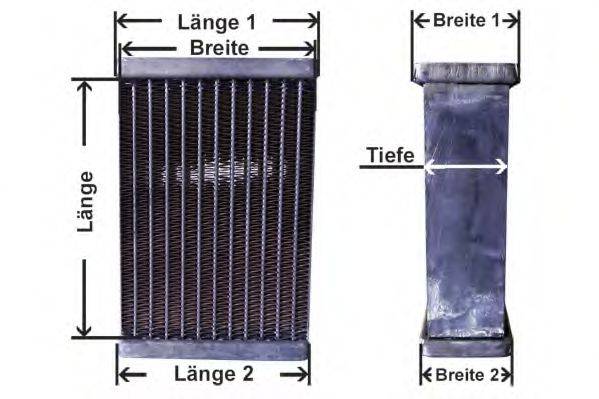 NRF 17452 сітка радіатора, охолодження двигуна