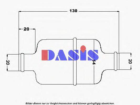 AKS DASIS 122080 Термостат, охолоджуюча рідина