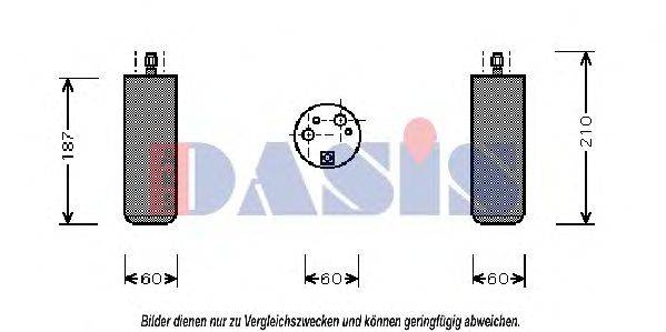 AKS DASIS 1700D073 Осушувач, кондиціонер