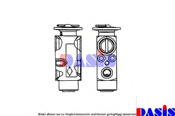 AKS DASIS DF1060 Розширювальний клапан, кондиціонер