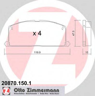 ZIMMERMANN 20870.150.1