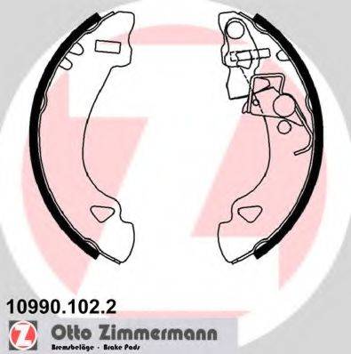 ZIMMERMANN 109901022 Комплект гальмівних колодок