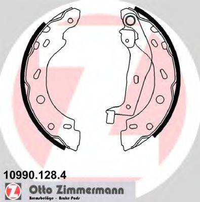 ZIMMERMANN 109901284 Комплект гальмівних колодок