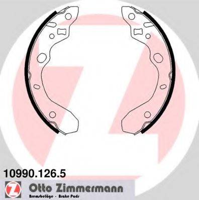 ZIMMERMANN 109901265 Комплект гальмівних колодок