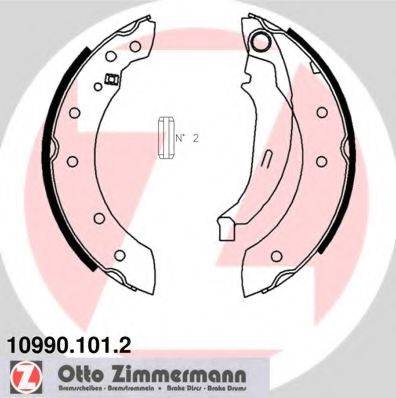 ZIMMERMANN 109901012 Комплект гальмівних колодок