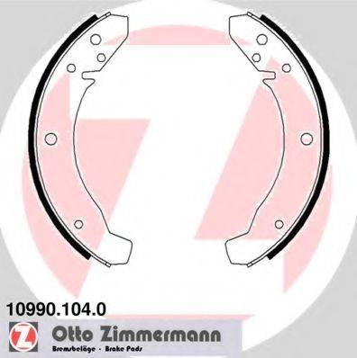 ZIMMERMANN 109901040 Комплект гальмівних колодок