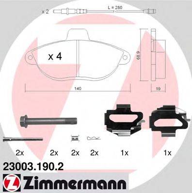 ZIMMERMANN 23003.190.2