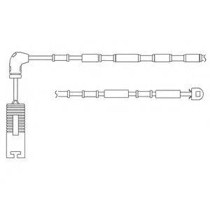 OJD (QUICK BRAKE) WS0192A Сигналізатор, знос гальмівних колодок