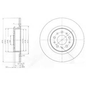 DELPHI BG3857