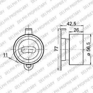 INA KD474.03 Комплект ременя ГРМ