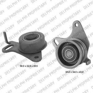 Комплект ременя ГРМ DELPHI KDB400 Комплект ременя ГРМ DELPHI KDB400