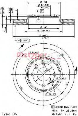 METZGER 22126 V