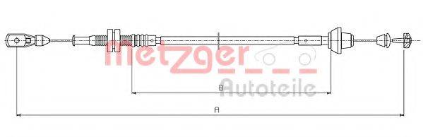 PEX 130320 Тросик газу